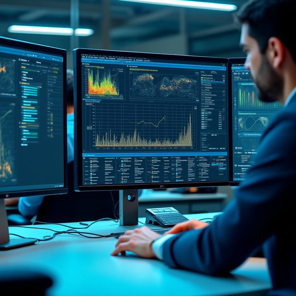 Centro análisis datos petroleros tecnología avanzada